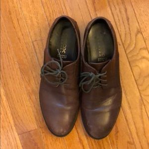 Geox brown dress shoes men’s US 10 EU 43